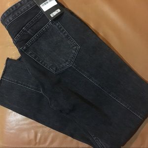 Reformation NWT seamed jean